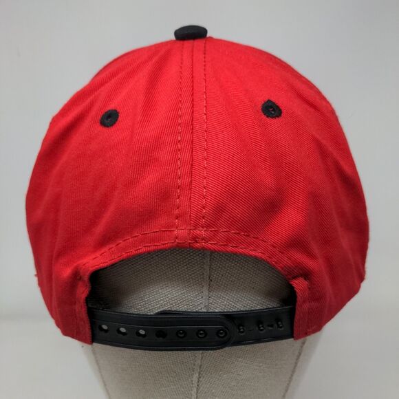 The Flash Snapback Hat Red One Size Embroidered DC Comics Colorblock - Picture 5 of 7